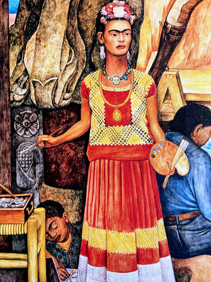 Diego Rivera Lithograph Coa Numbered A Hand