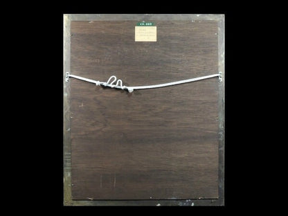 Siegfried Detlev Bendixen (Germany) Original Painting Oil On Panel Signed Framed