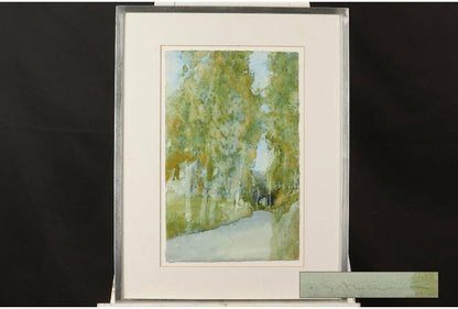 Gottfried Salzmann Original Painting Watercolor