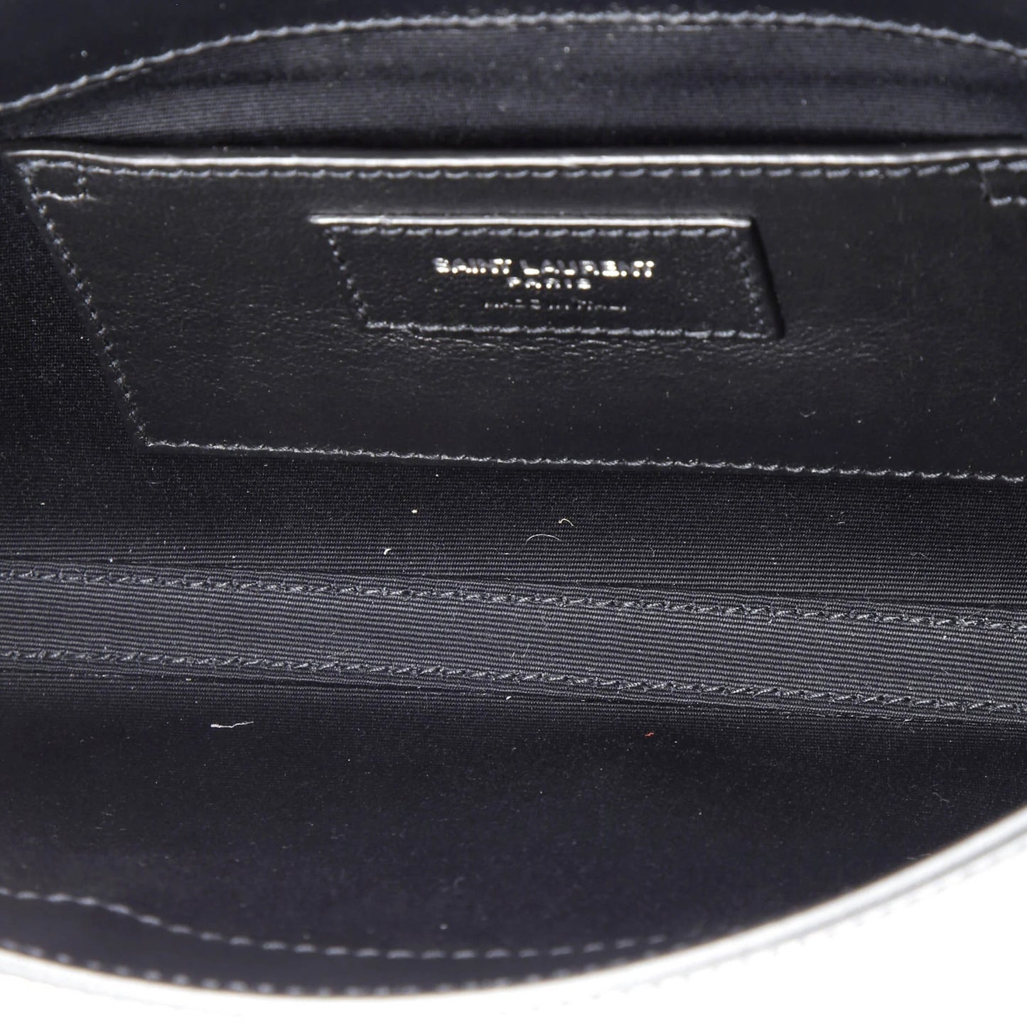 Saint Laurent Classic Monogram Tassel Clutch Patent