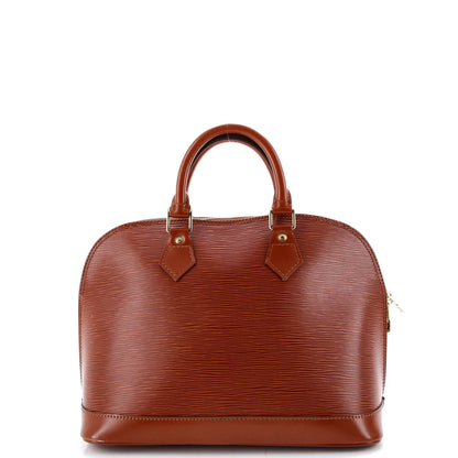 Louis Vuitton Alma Handbag Epi Leather Pm