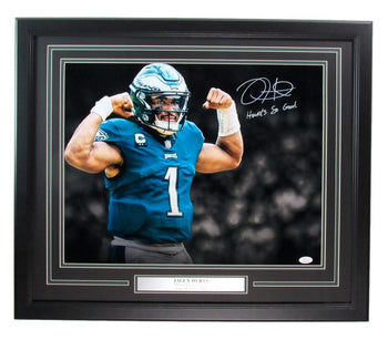 Jalen Hurts Signed/Inscribed 16X20 Photo