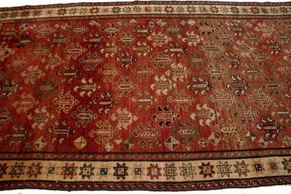 5X9 Ft Rare Size Antique Oriental Rug Floral