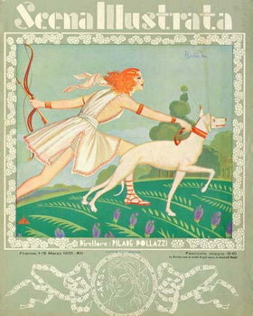 Scena Illustrata Arts Literature Music Theatre Huntress 1932