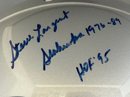 Seattle Seahawks Authentic Helmet Autographed By Steve Largent (PSA)