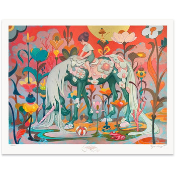 James Jean Traveler Limited Edition Signed Print 2016 Contemporary Art Framed