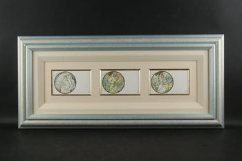 Alphonse Mucha The Months Complete 12 Lithographs W/ Coa, Framed Set