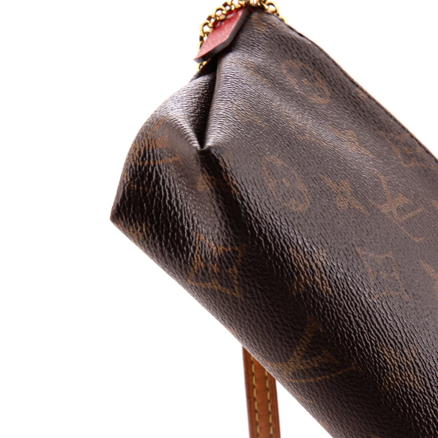 Louis Vuitton Pallas Clutch Monogram Canvas With Leather