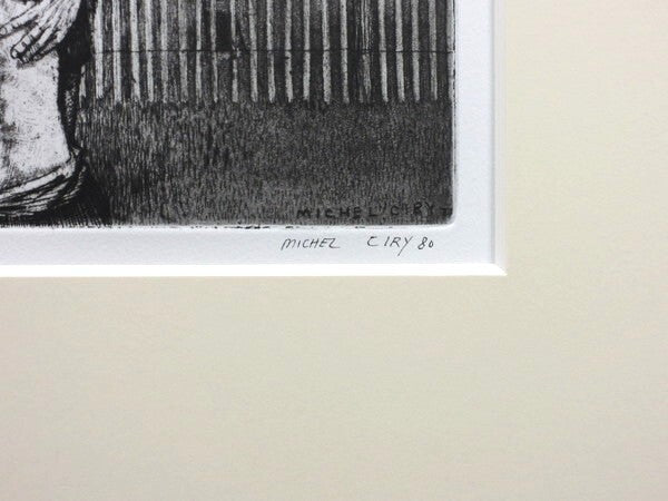Michel Ciry Signed Etching "Return of the Prodigal Son" 1980 13/80 French Modern