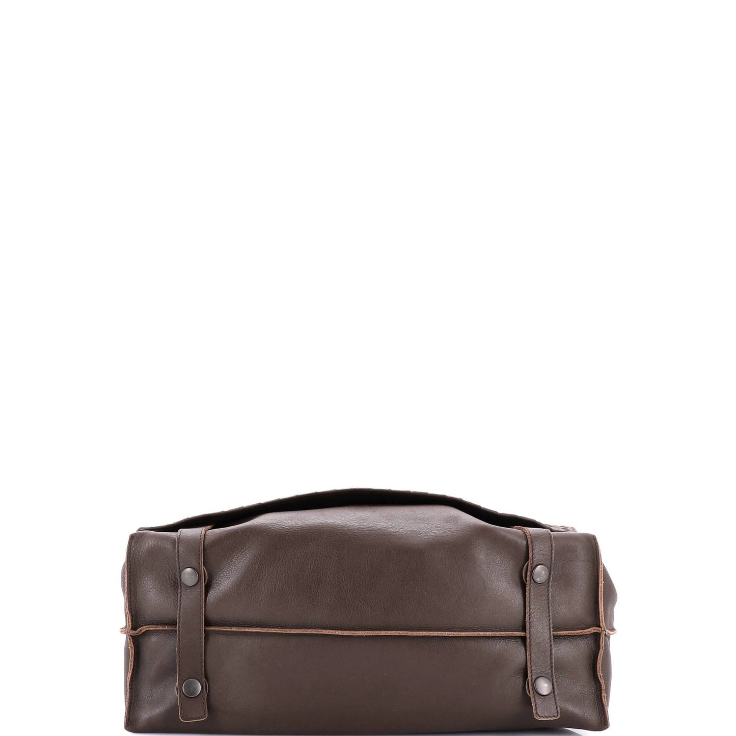 Bottega Veneta Square Panelled Messenger Bag Intrecciato Nappa Large