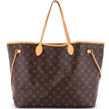 Louis Vuitton Neverfull Tote Monogram Canvas Gm