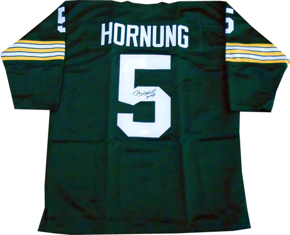 Paul Hornung "Hof 86" Autographed Packers Jersey