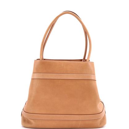 Saint Laurent Rive Gauche Tote Bag Leather Large