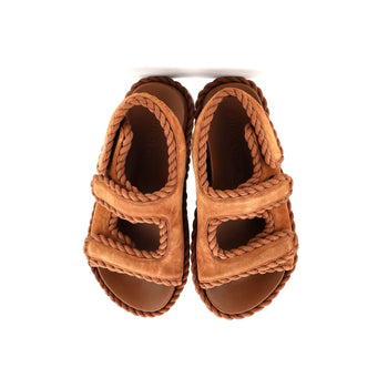 Bottega Veneta Women'S Jack Slingback Sport Sandals Suede