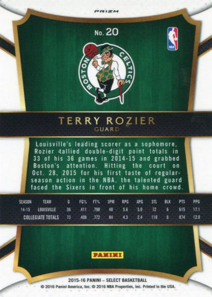 Terry Rozier 2015 Panini Select Tri Color