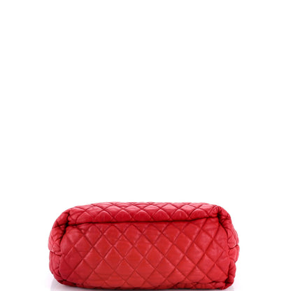 Chanel Coco Cocoon Reversible Tote Quilted Lambskin And Jersey Medium