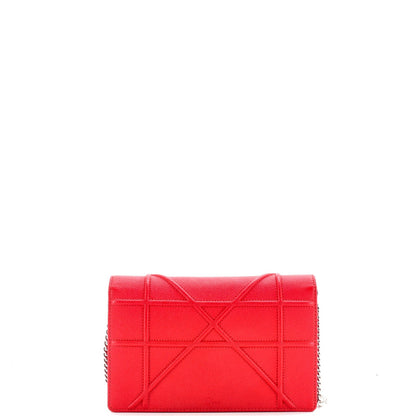 Christian Dior Diorama Wallet On Chain Leather