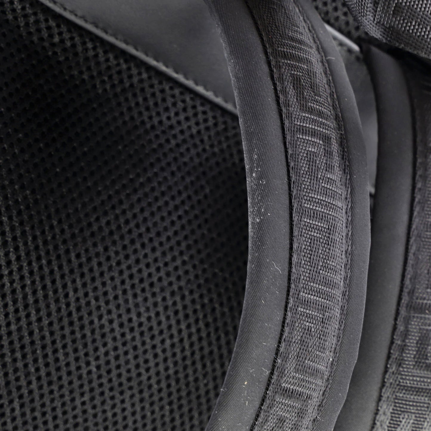 Versace La Greca Logo Backpack Nylon Medium