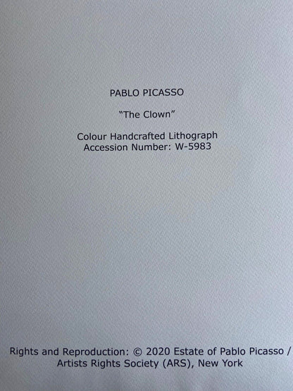 Pablo Picasso Lithograph Coa Published Signed Op