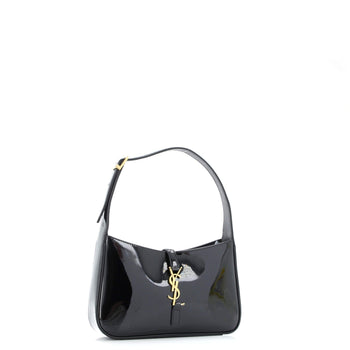 Saint Laurent Le 5 A 7 Hobo Patent Small