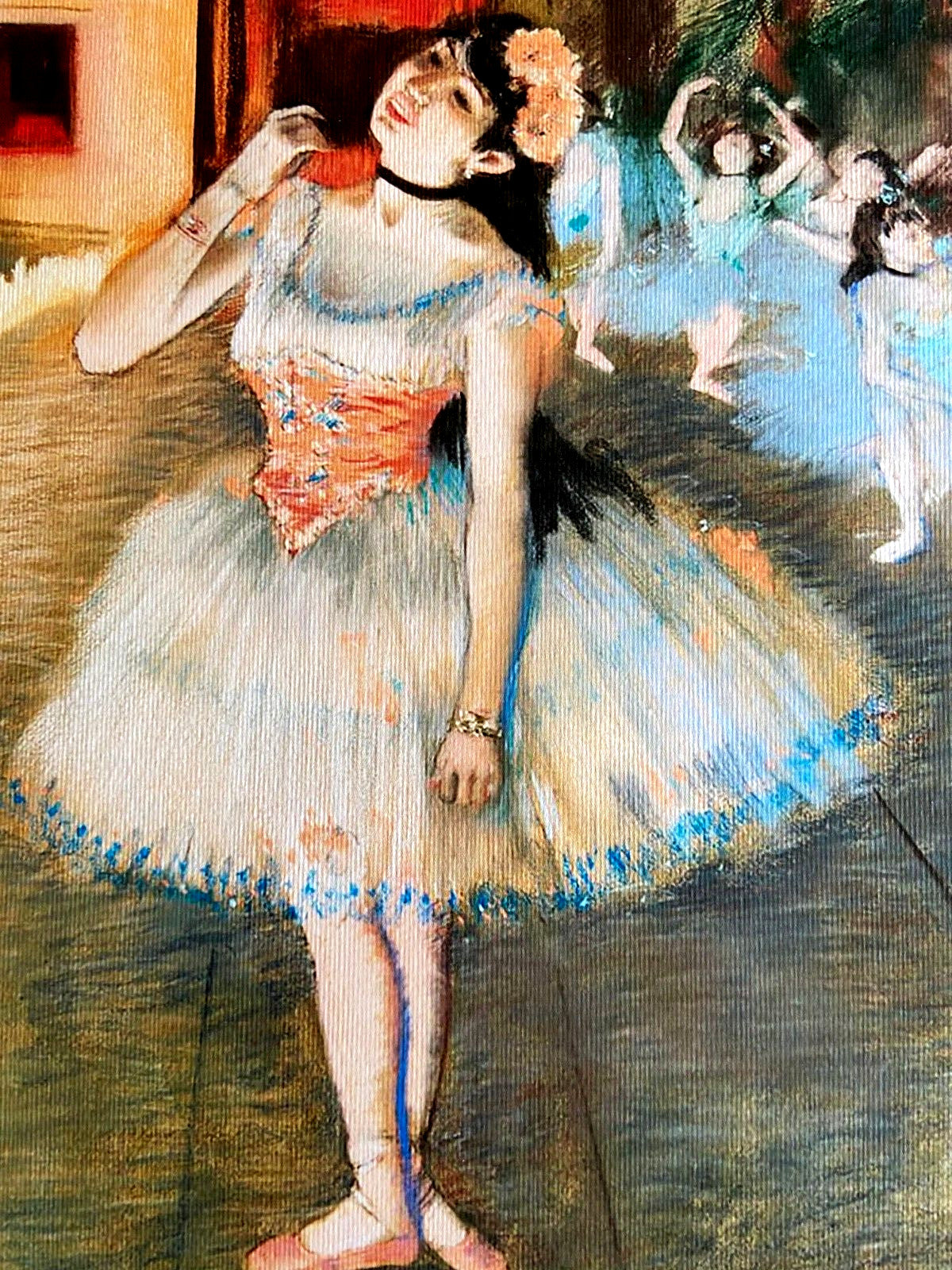 Edgar Degas Lithograph From An Coa Pastel, Hand Numbered