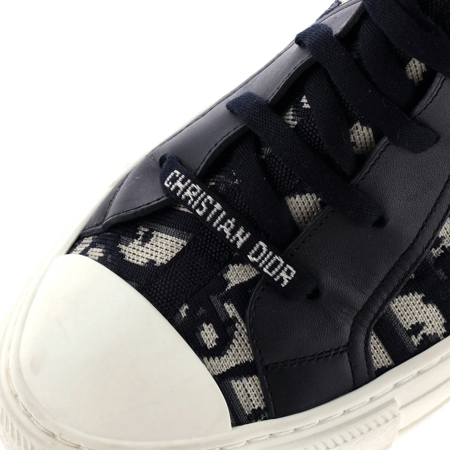 Christian Dior Women'S Walk'N'Dior Sneakers Oblique Technical Fabric