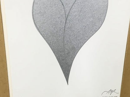 Jean Arp Silk Screen Print Femme Collage Limited To 150 Cardboard 1970