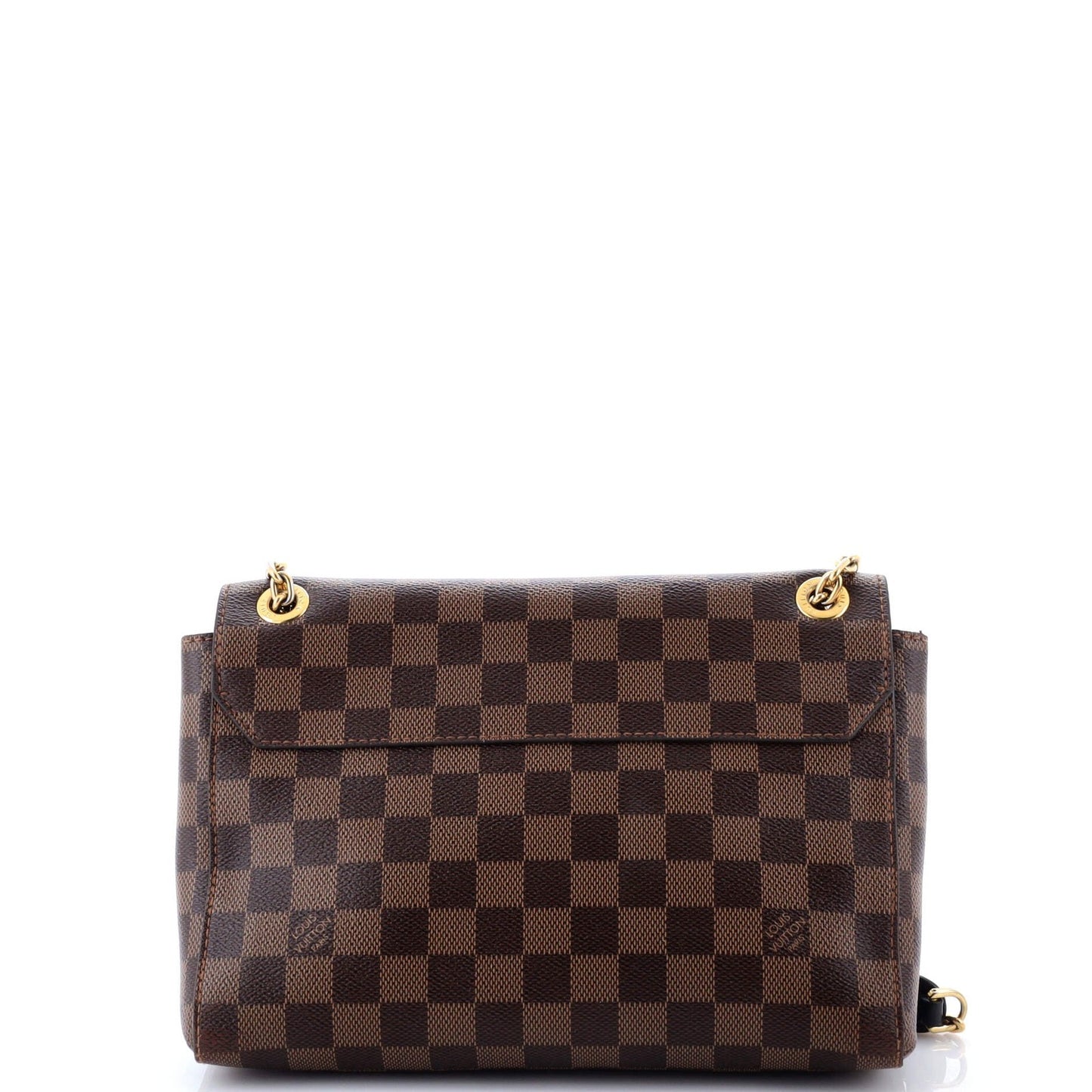 Louis Vuitton Vavin Handbag Damier With Leather Pm