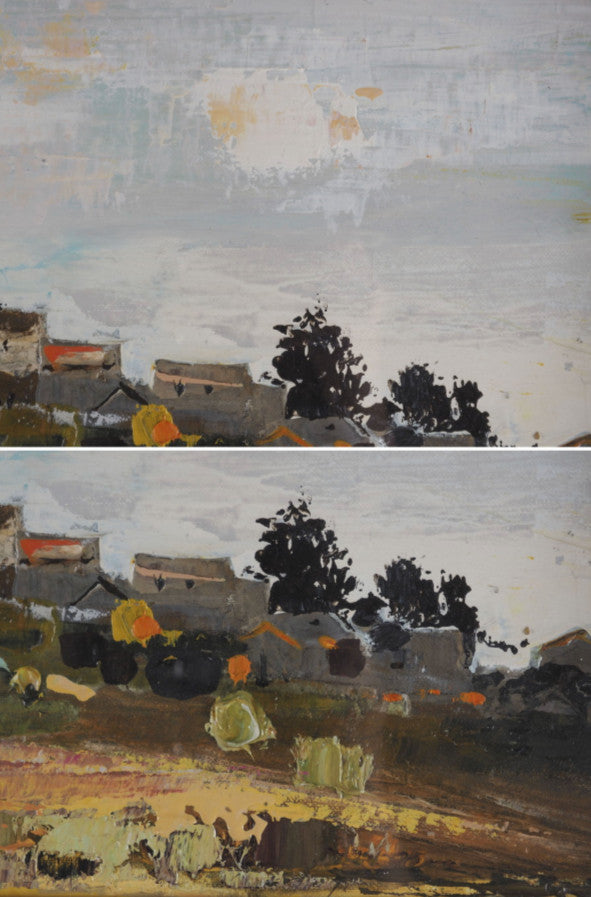 Michel Jouenne Original Oil Painting 8M French Lgion D'Honneur Awarded Artist