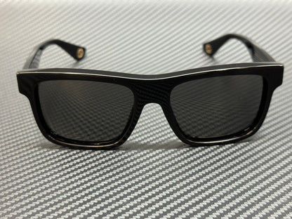 GUCCI GG1618S 001 Black Grey Men's Medium 56 mm