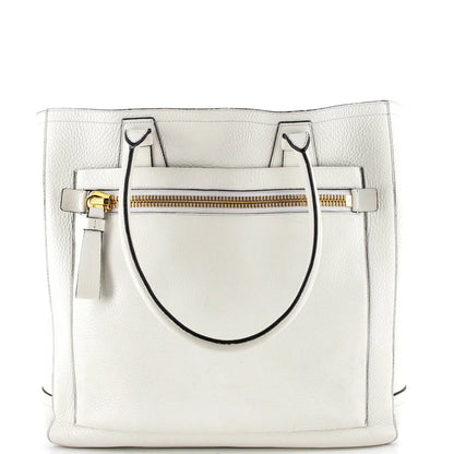 Tom Ford Summer Tote Pebbled Leather Large
