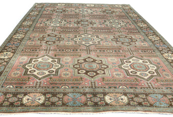 Antique Distressed Oriental Rug 10X13 Ft Rare