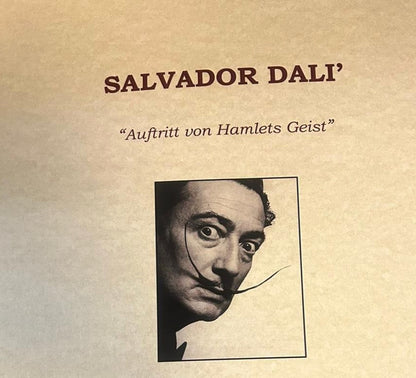 Salvador Dal - Lithograph Coa Signed Op Numbered In Pencil