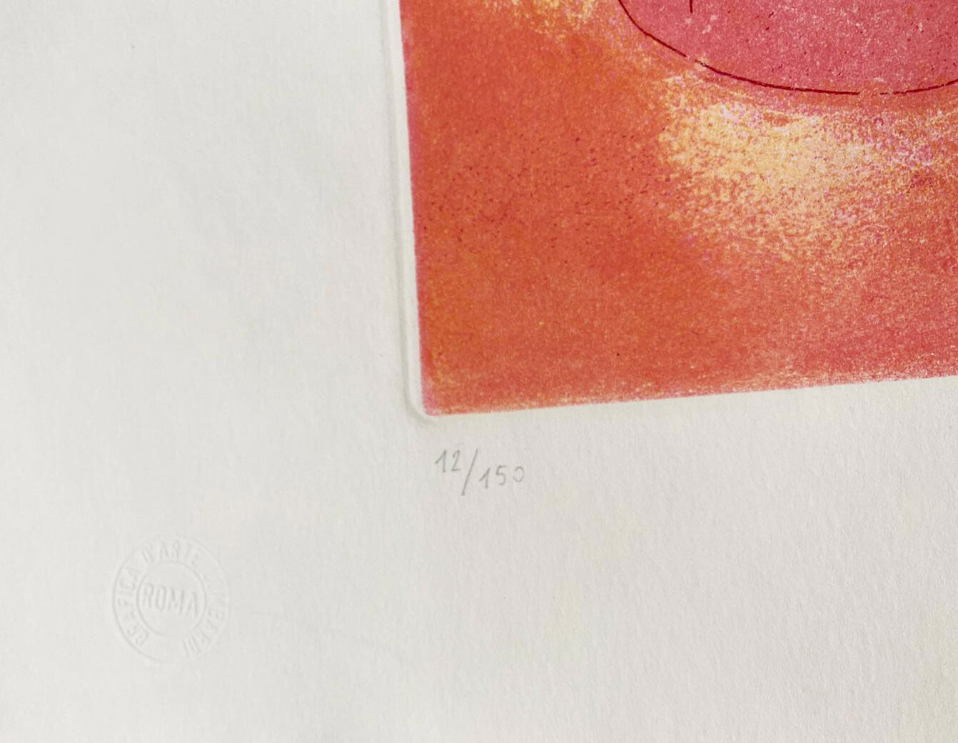 Roberto Sebastian Matta Engraving Hand Signed Numbered In Pencil