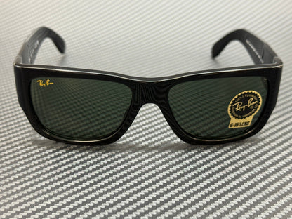RAY BAN RB2187 901 31 Black Green Unisex 54 mm