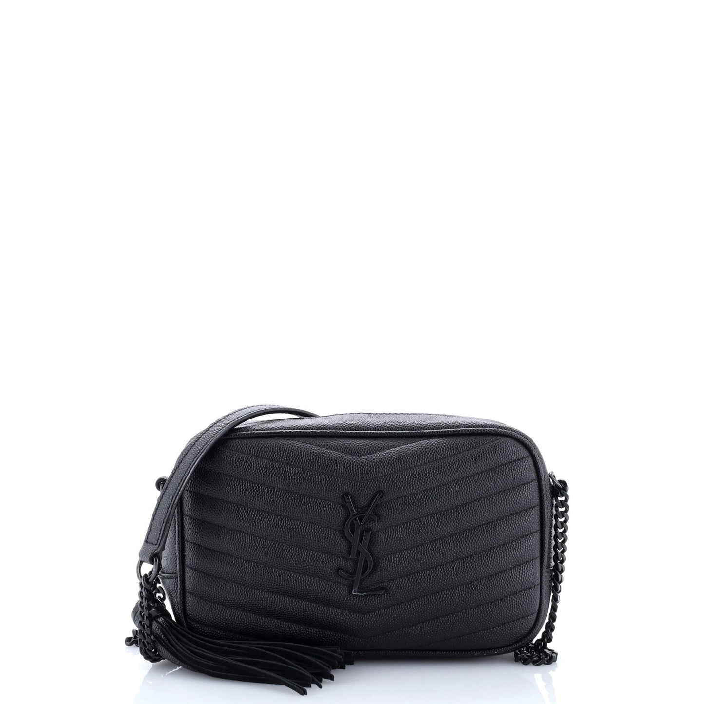 Saint Laurent Lou Camera Bag Matelasse Chevron Leather Mini