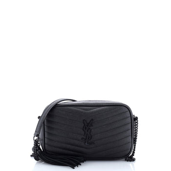 Saint Laurent Lou Camera Bag Matelasse Chevron Leather Mini
