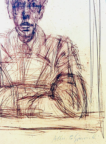 Alberto Gia Cometti - Large Lithograph