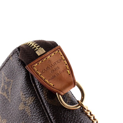 Louis Vuitton Pochette Accessoires Monogram Canvas Mini