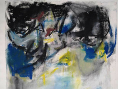 Robert Harms (America) Original Painting 1988 Pastel On Paper Signed Framed