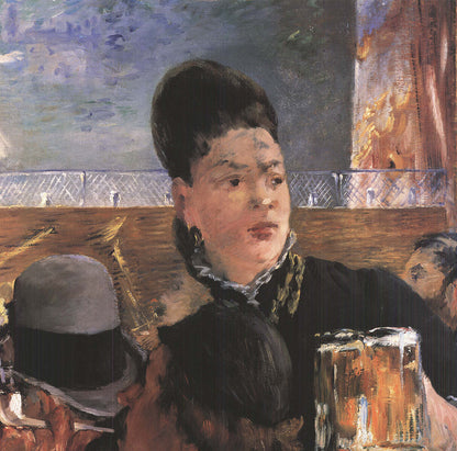 Edouard Manet The Waitress " Offset Lithograph Impressionism