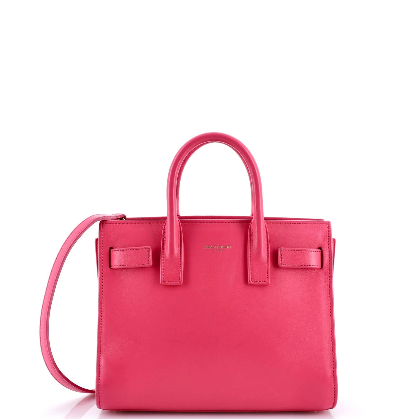 Saint Laurent Sac De Jour Bag Leather Nano