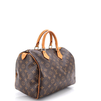 Louis Vuitton Speedy Handbag Monogram Canvas 30