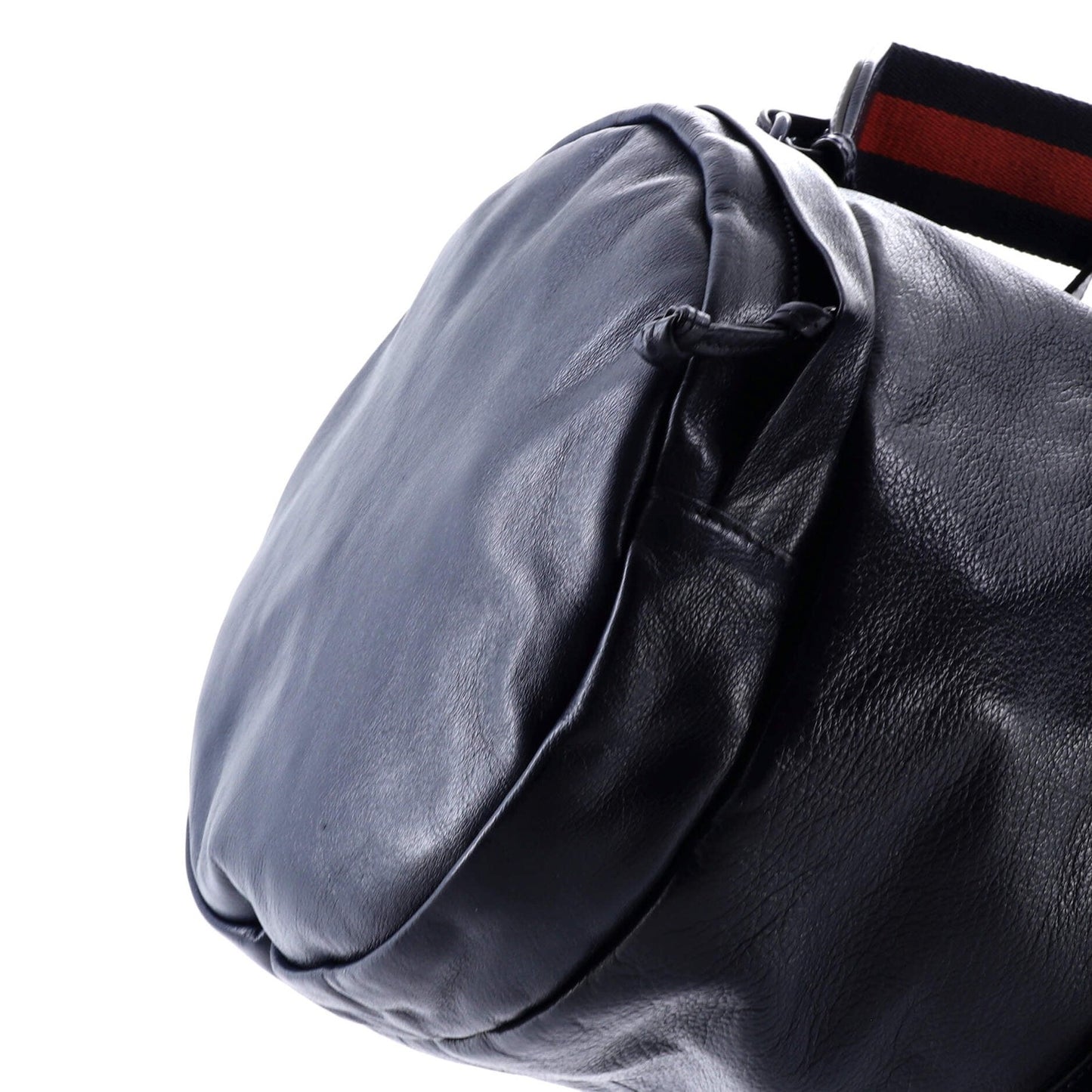 Gucci Double G Side Pocket Duffle Bag Leather