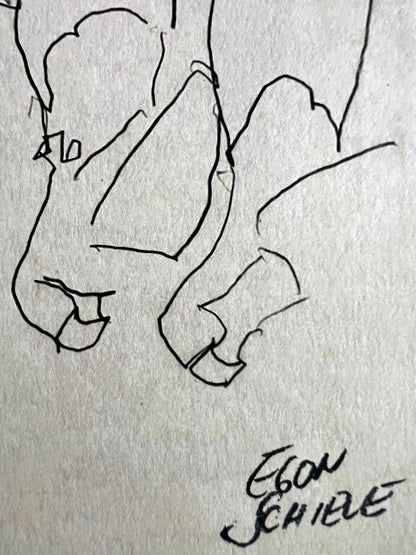 Egon Schiele Lithograph C