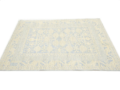 Handmade Khotan Rug Floral Classic Oushak