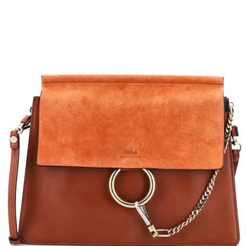 Chloe Faye Shoulder Bag Leather Medium