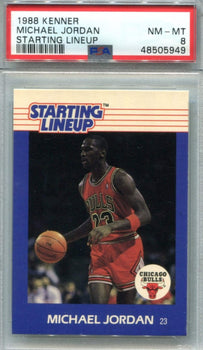 Michael Jordan 1988 Starting Lineup Psa 8 Card