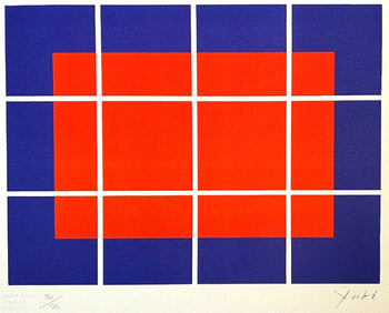 Donald Judd Lithograph Coa Signed In Pen Numbered By Hand 180 Ex