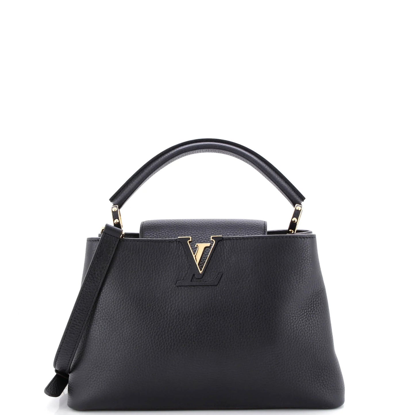 Louis Vuitton Capucines Bag Leather Pm